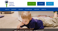 Desktop Screenshot of montessoritampa.com